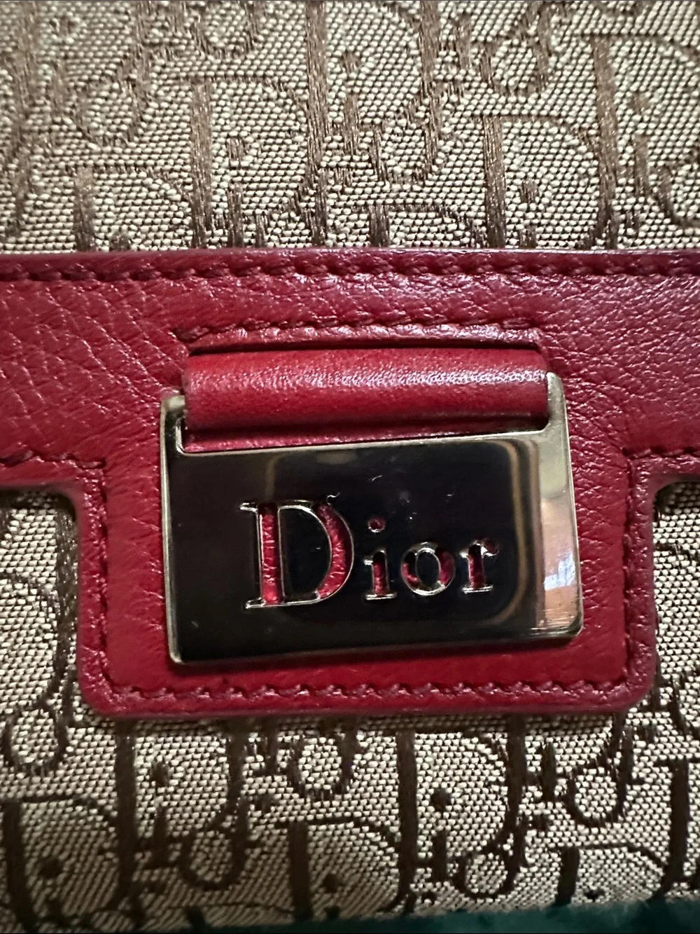 Christian Dior Canvas Wallet
